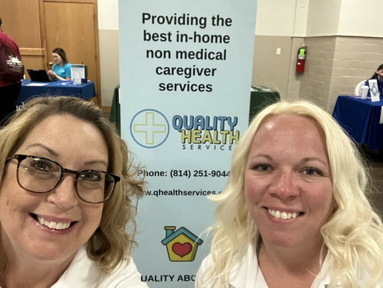 Personal Care at Home State College PA - Quality Health Services Attends Blair County Job Fair